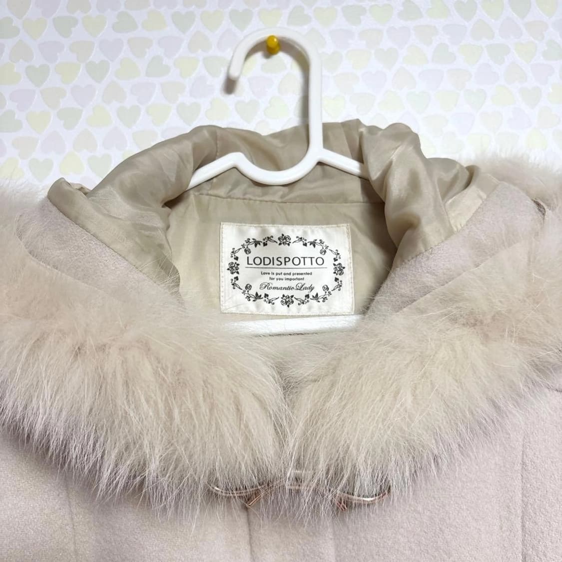 로디스포토 리본 버클 코트 라떼갸루 히메갸루 상품이미지3