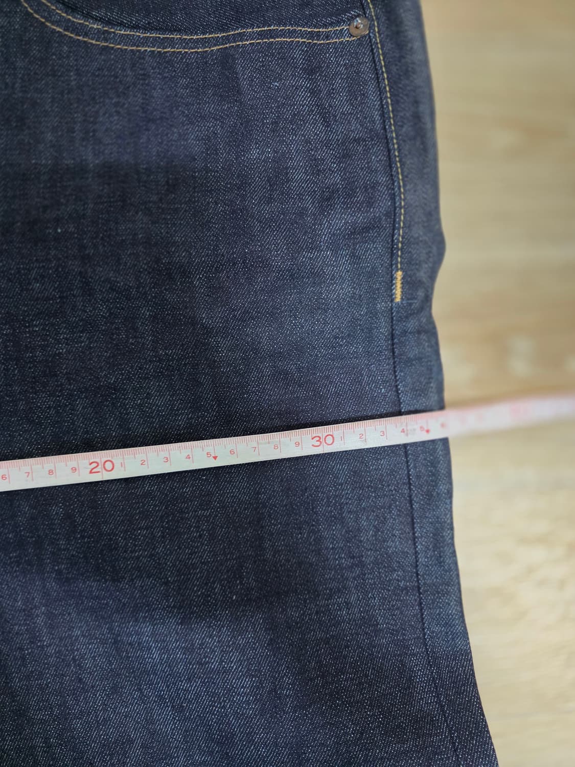 트루릴리젼 인디고 셀비지 데님 40 상품이미지9