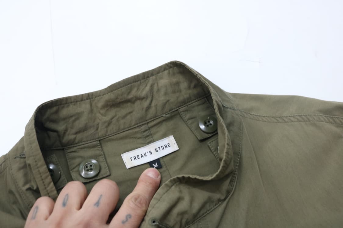 프릭스 스토어 빈티지 카키 M-65 피쉬테일 모즈 코트 (M) 상품이미지6