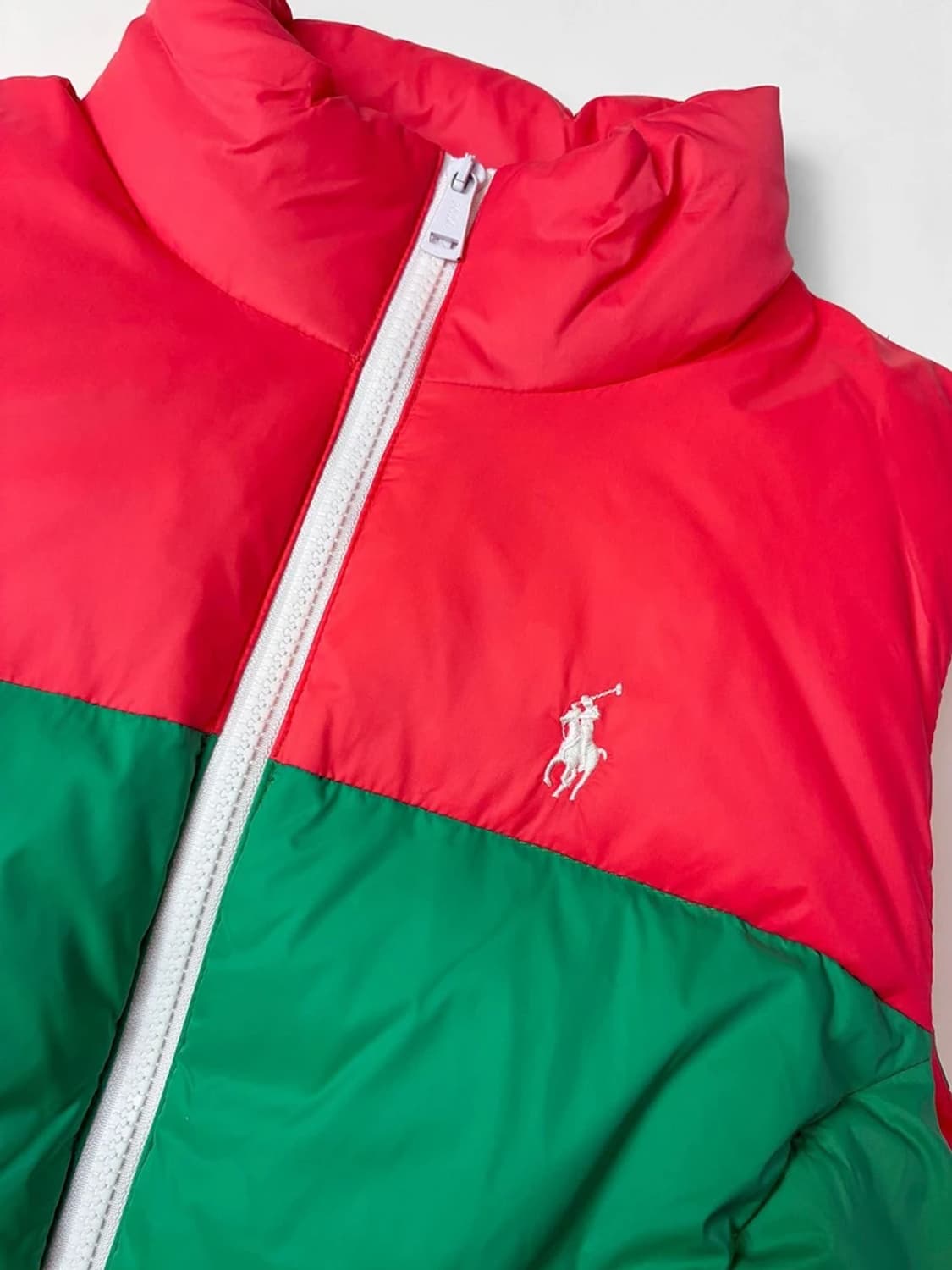 폴로 랄프로렌 컬러 블록 덕다운 패딩 조끼 PN5397 상품이미지3