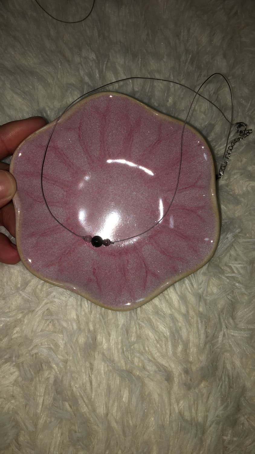 원석 비즈 목걸이 상품이미지2