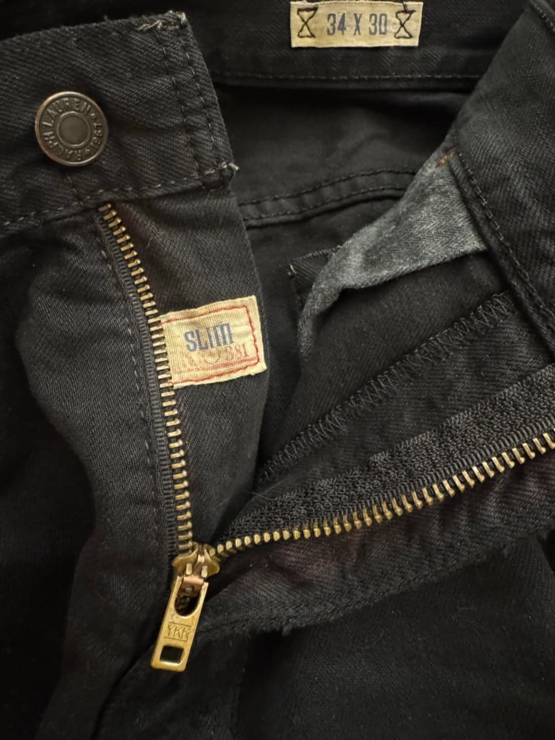 폴로 랄프로렌 자수 블랙 진 상품이미지10