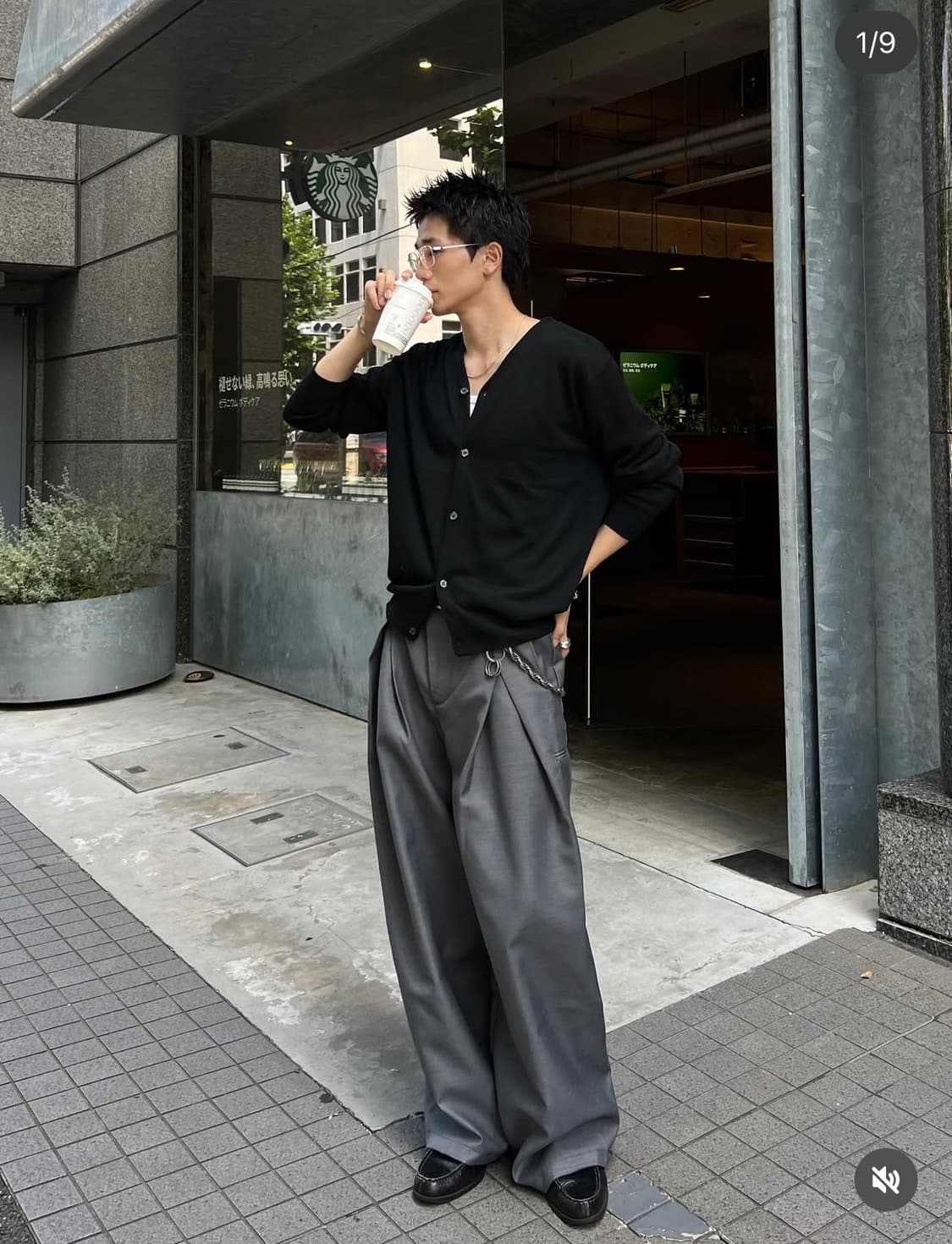 CS cross tuck drape slacks 상품이미지1