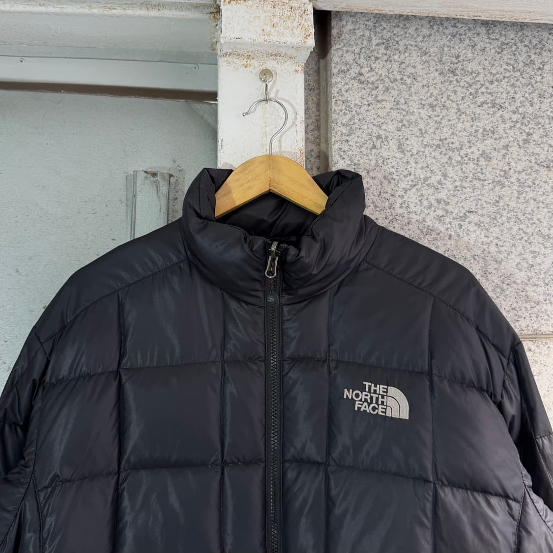 노스페이스 600 퀼팅 블럭 패딩 상품이미지4