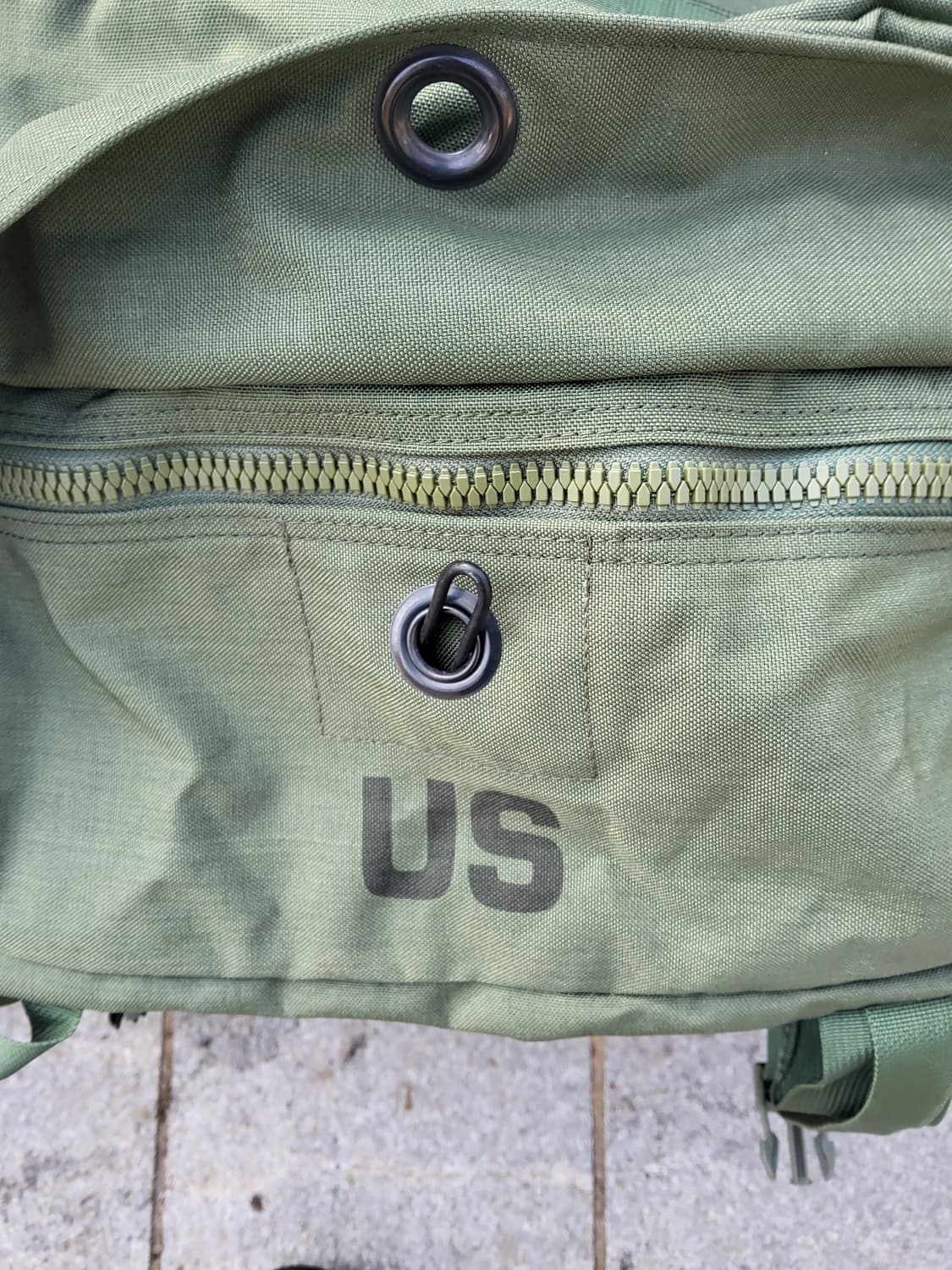 미군정품 신형더블백 A급 올리브 상품이미지5