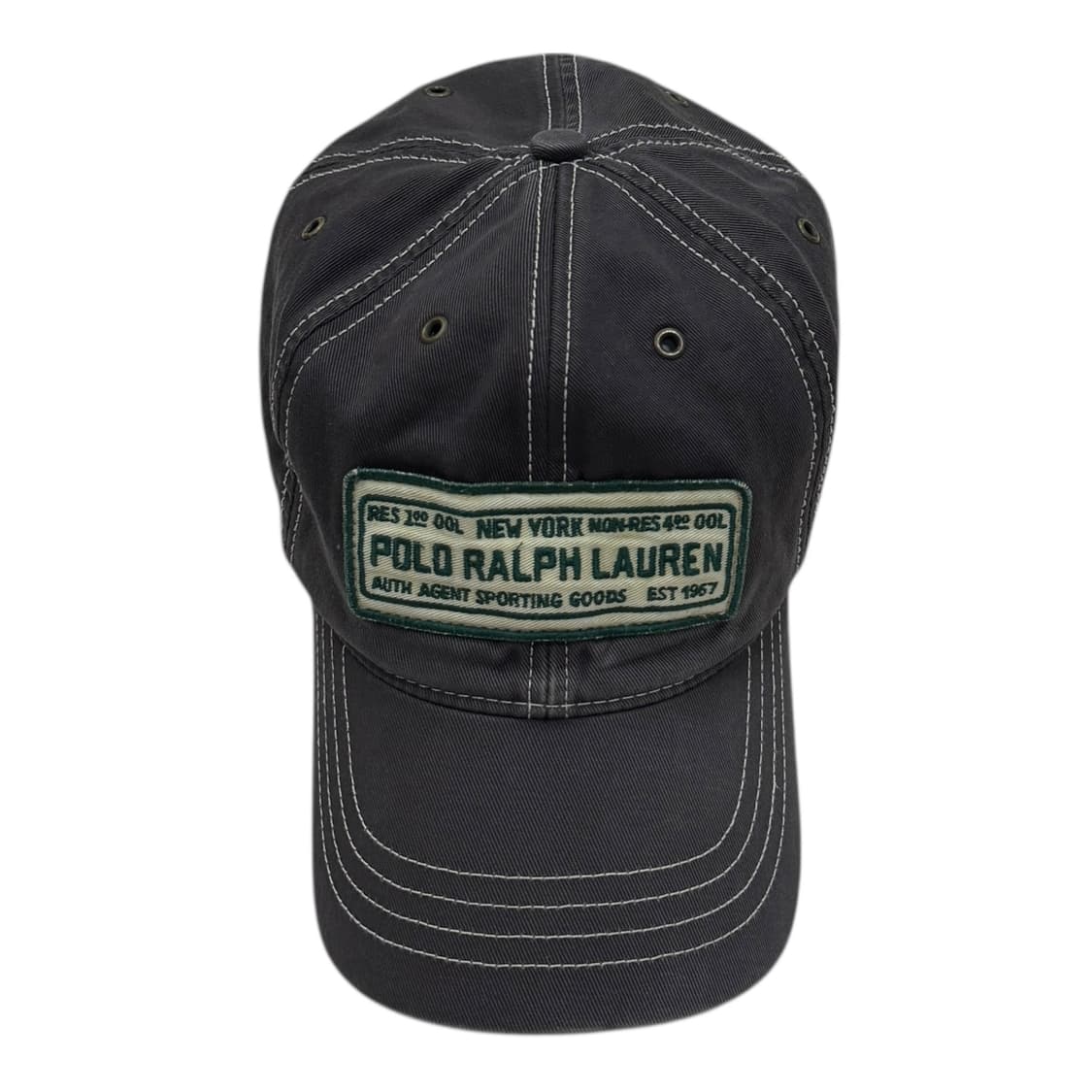 폴로 랄프로렌 빈티지 Y2K 볼캡 모자 그레이 상품이미지1