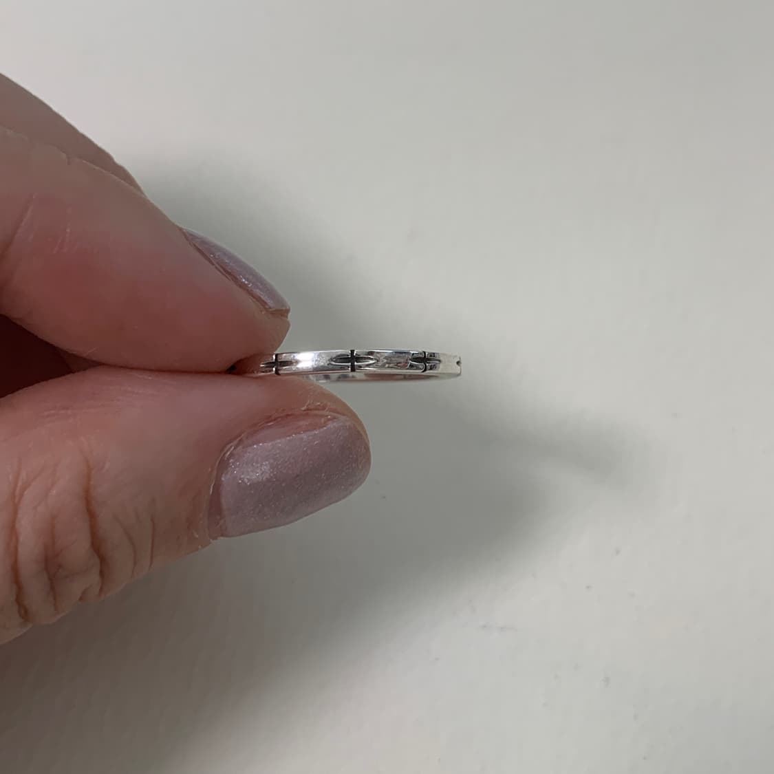 silver925 십자가유화반지 상품이미지2