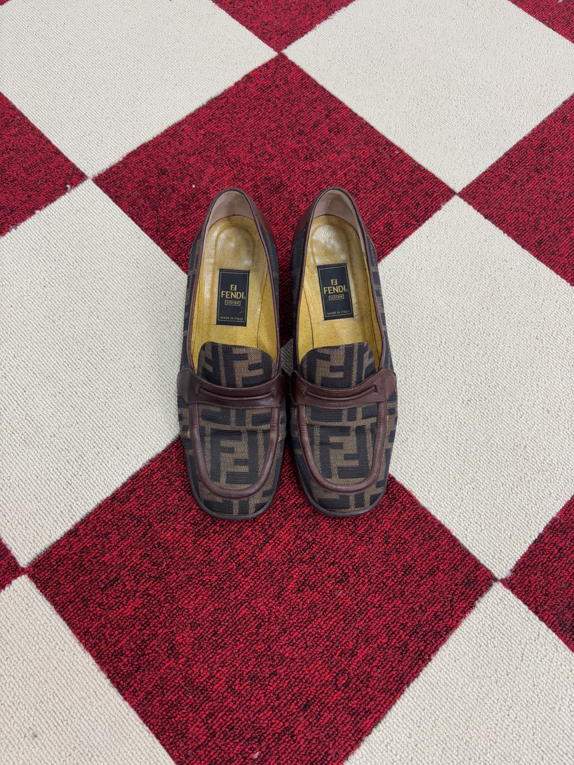 FENDI  80s-90s vintage Jacquard Rofer 상품이미지2