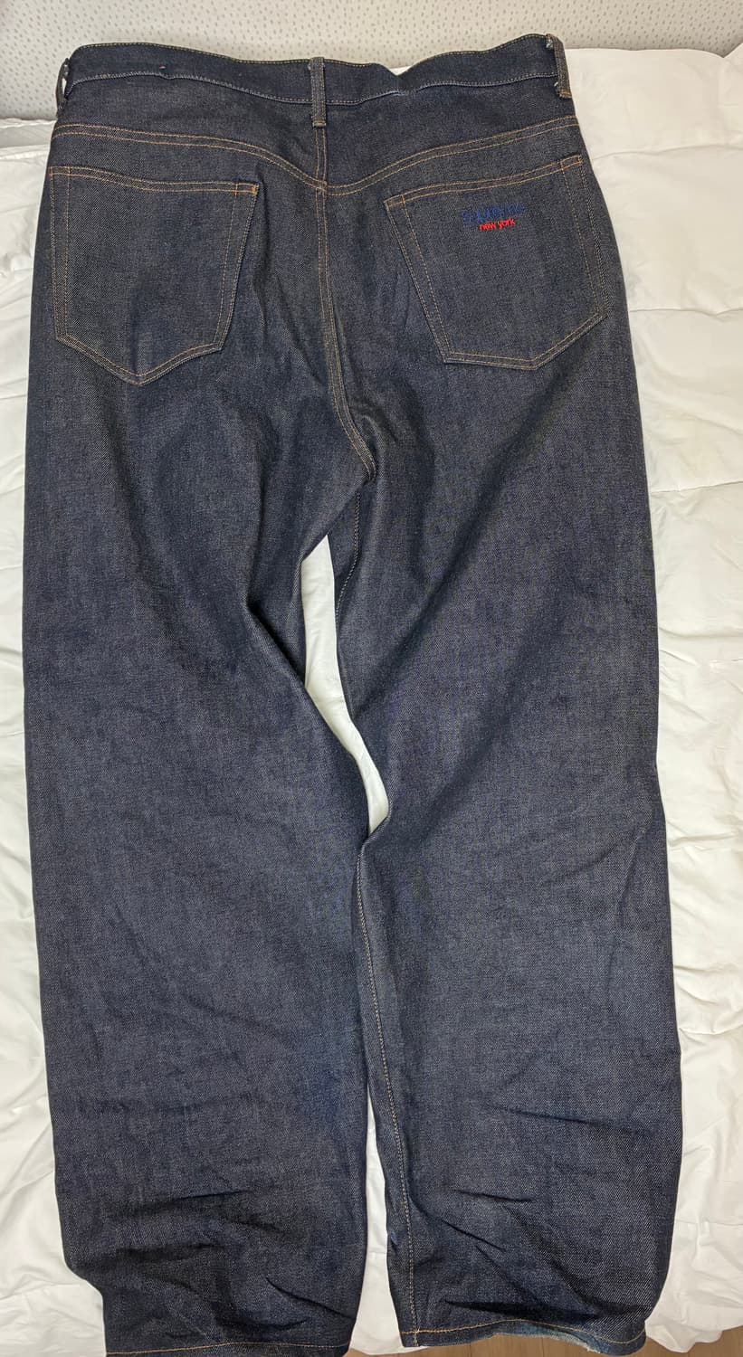 슈프림 리지드 배기 셀비지 진 리지드 인디고 - 25SS 상품이미지2