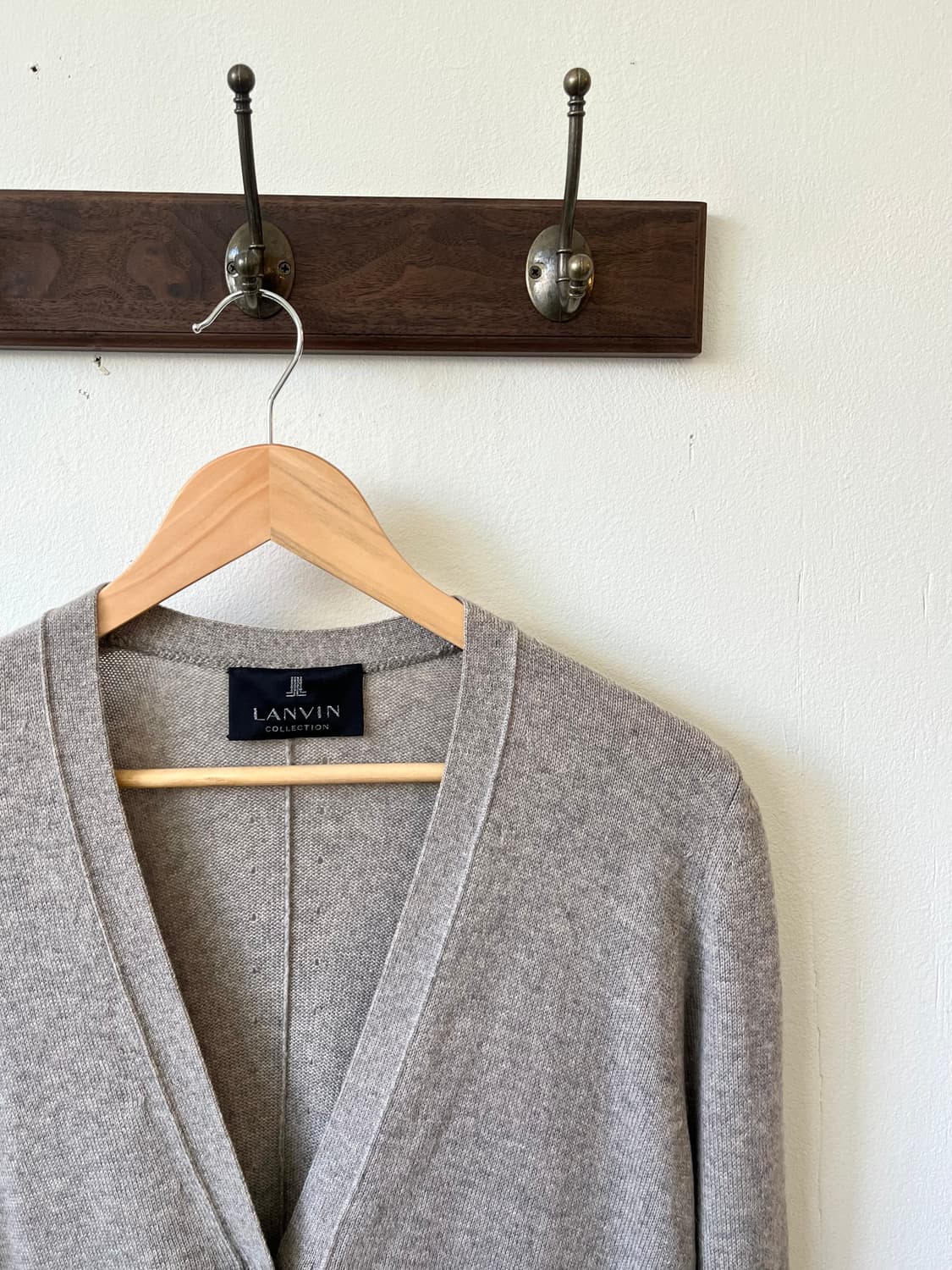 LANVIN 캐시미어 아이언볼 가디건 상품이미지3