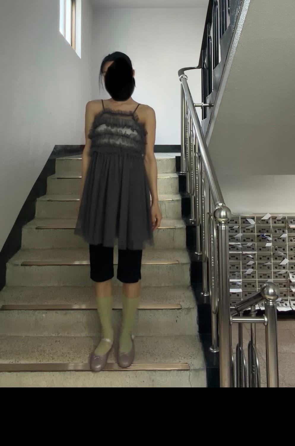  일본브랜드 시스루 레이어드 나시 44,55  상품이미지2