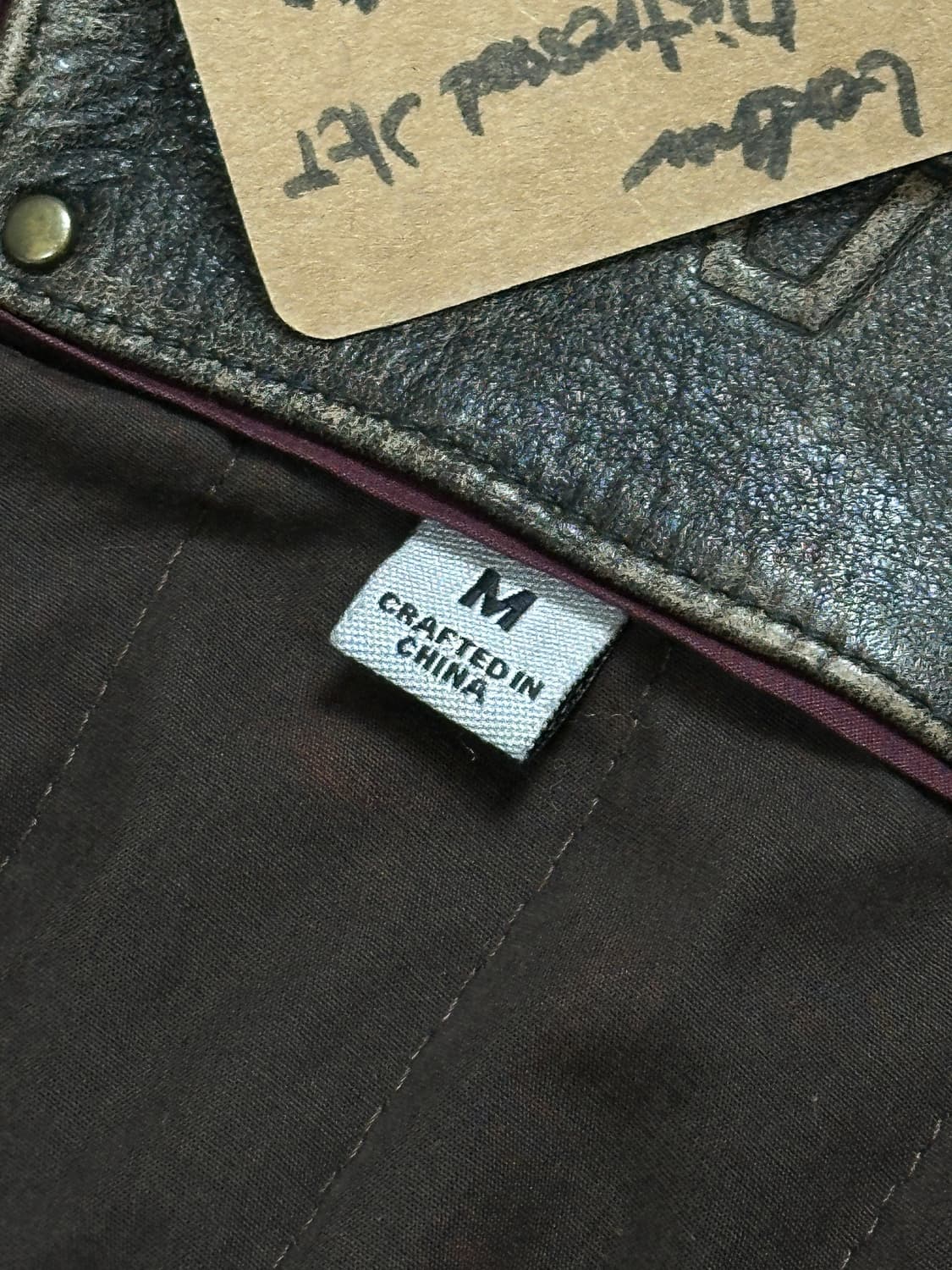 00's 디스 레더 자켓 빈티지 라이더 자켓 상품이미지8