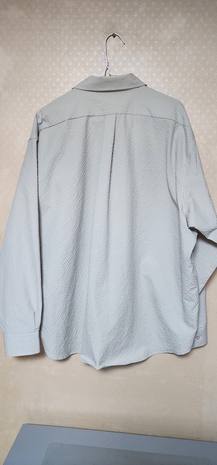 딥하우스 남성 세미오버핏 주름없는셔츠난방110 새거 상품이미지2