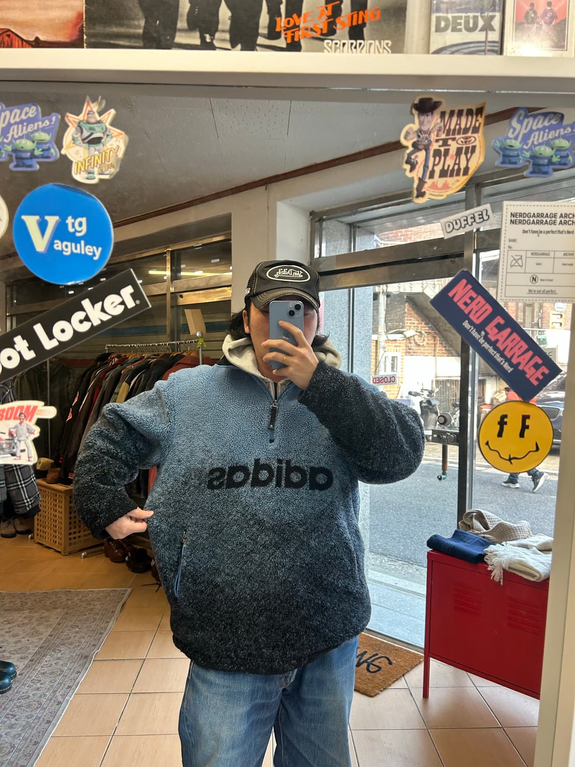 90‘s 아디다스 스노우보드 플리스아노락 상품이미지9