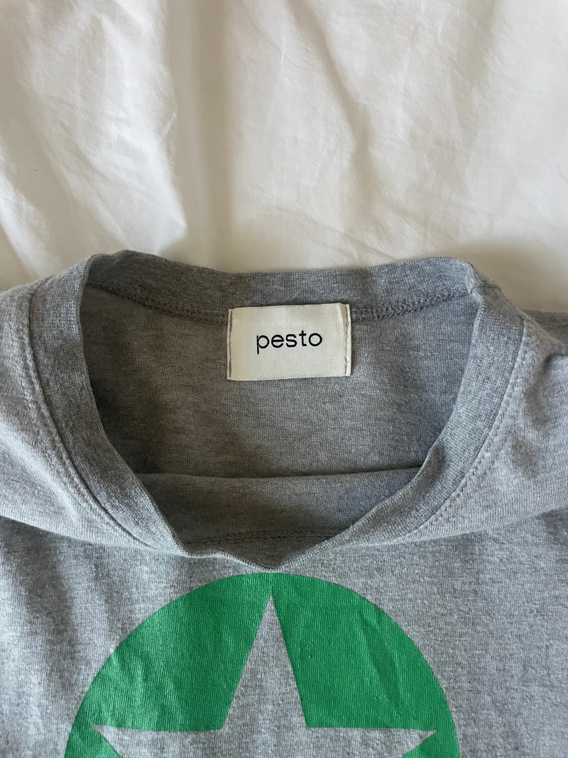 페스토 pesto 스타 반팔티 그레이 상품이미지3