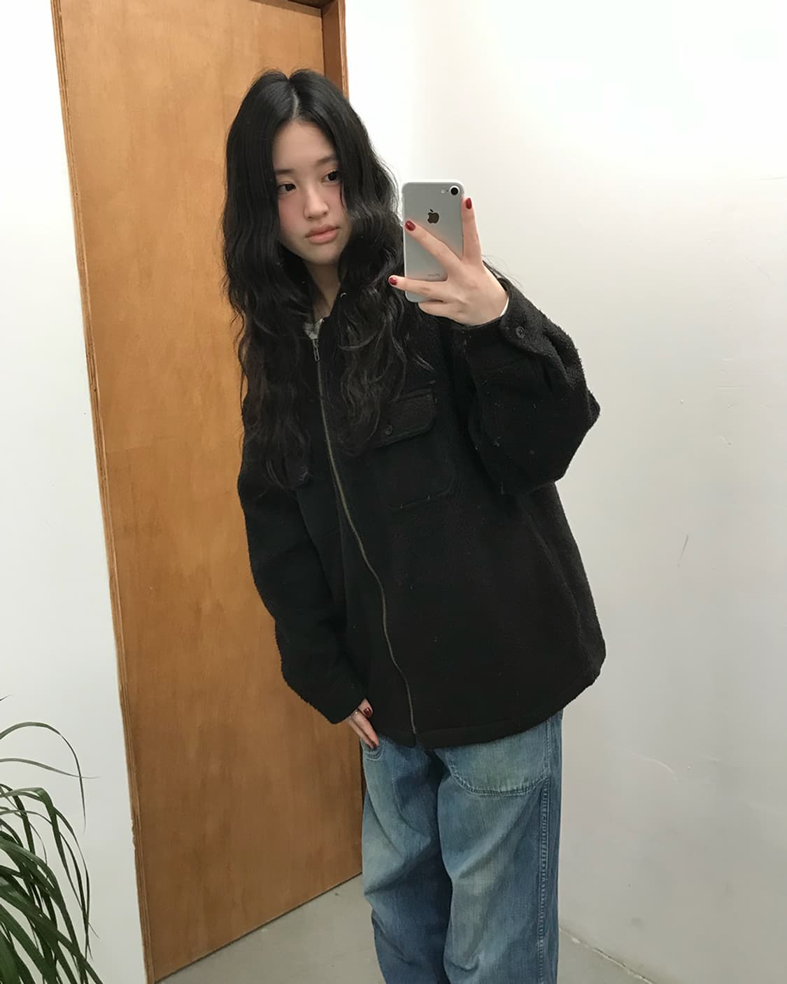 슈프림 Supreme Fleece Zip Up Hooded Shirt 상품이미지2