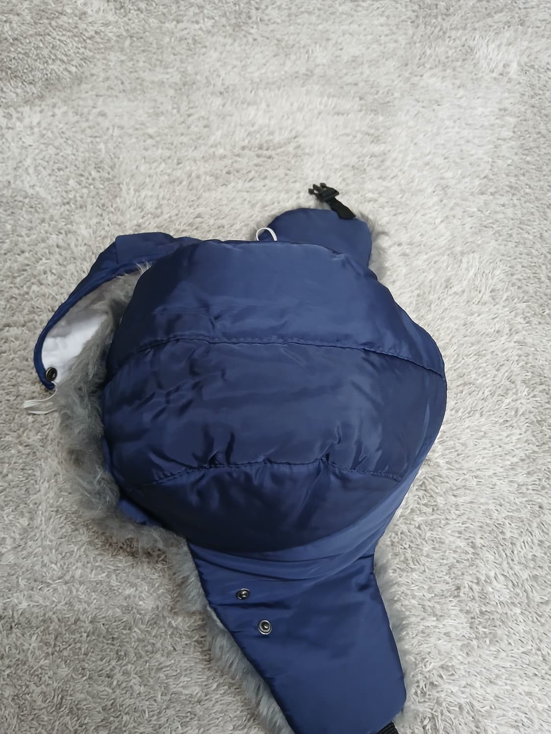 네이비 패딩 귀덮개 트루퍼햇 새제품 상품이미지3