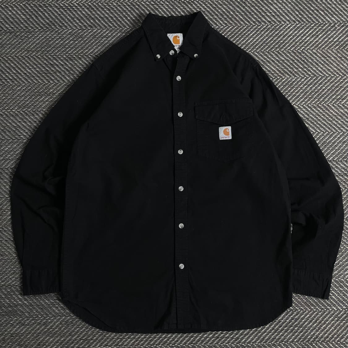 칼하트 원포켓 블랙 박시핏 워크 셔츠y 2974 상품이미지2