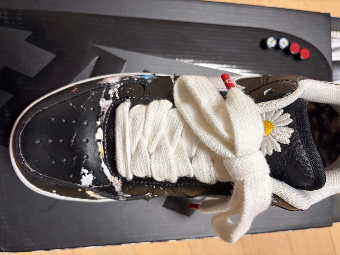 [270]나이키x피스마이너스원 에어포스 og 검흰 급처(gd 피마원포스) 상품이미지3