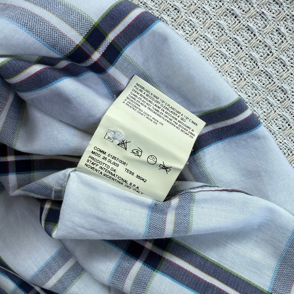 비비안웨스트우드 체크 셔츠 상품이미지5