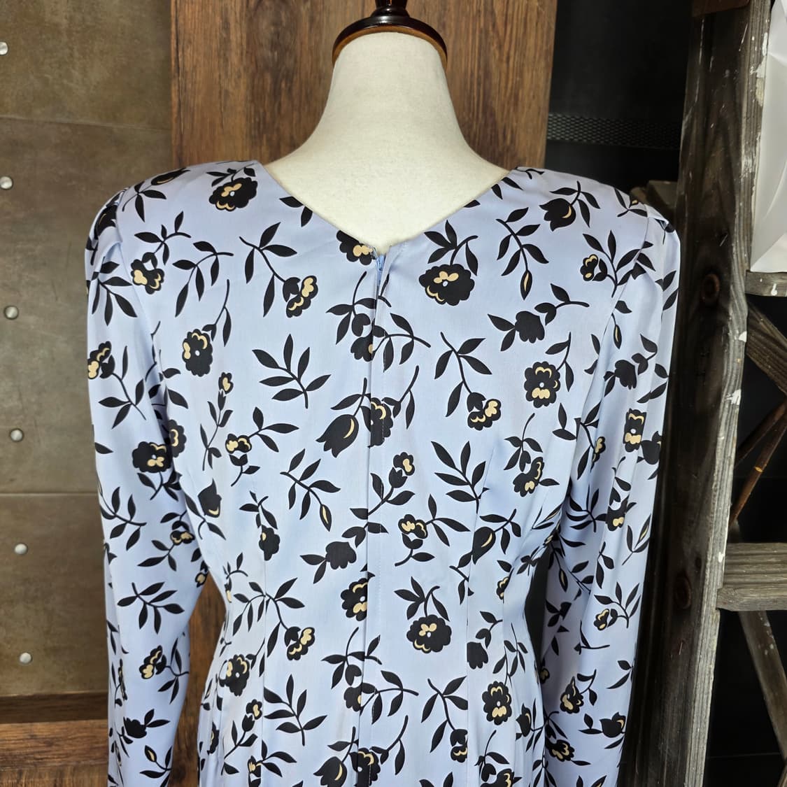 플로럴 프린트 리치 원피스 상품이미지6