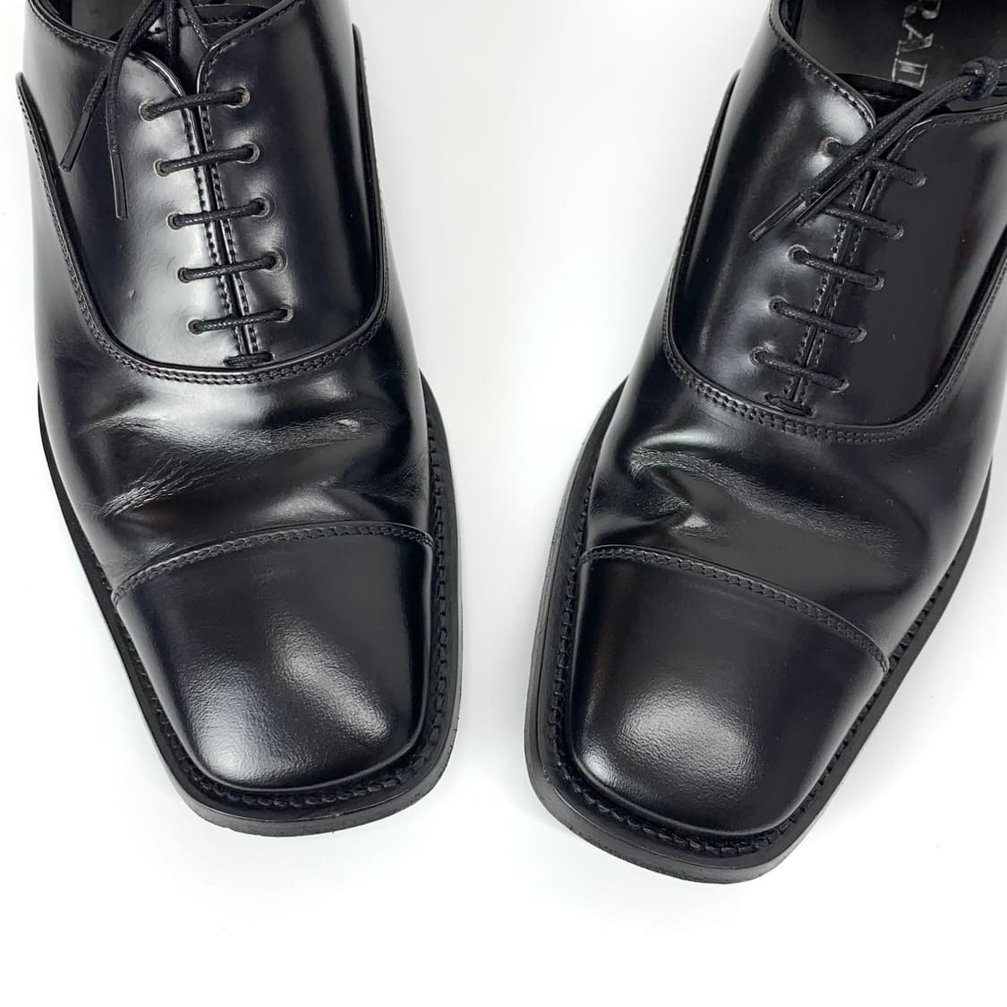 프라다 스퀘어토 더비 슈즈 상품이미지5