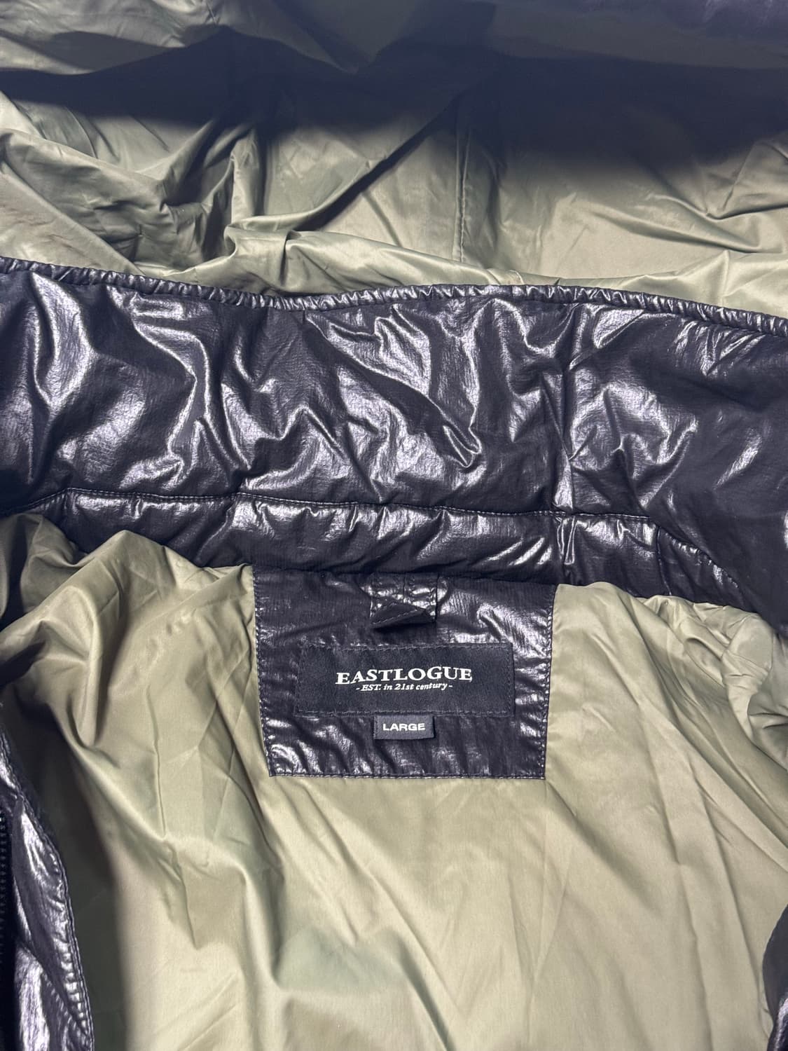 이스트로그 mk3 다운 패딩 블랙 L 상품이미지4