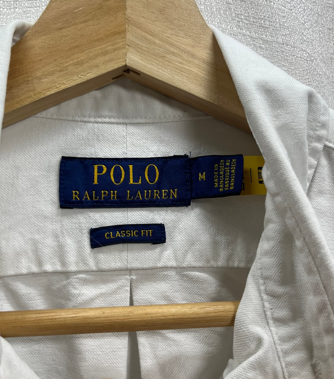 공용 폴로랄프로렌 신형 클래식핏 화이트 셔츠 남방 M 상품이미지5