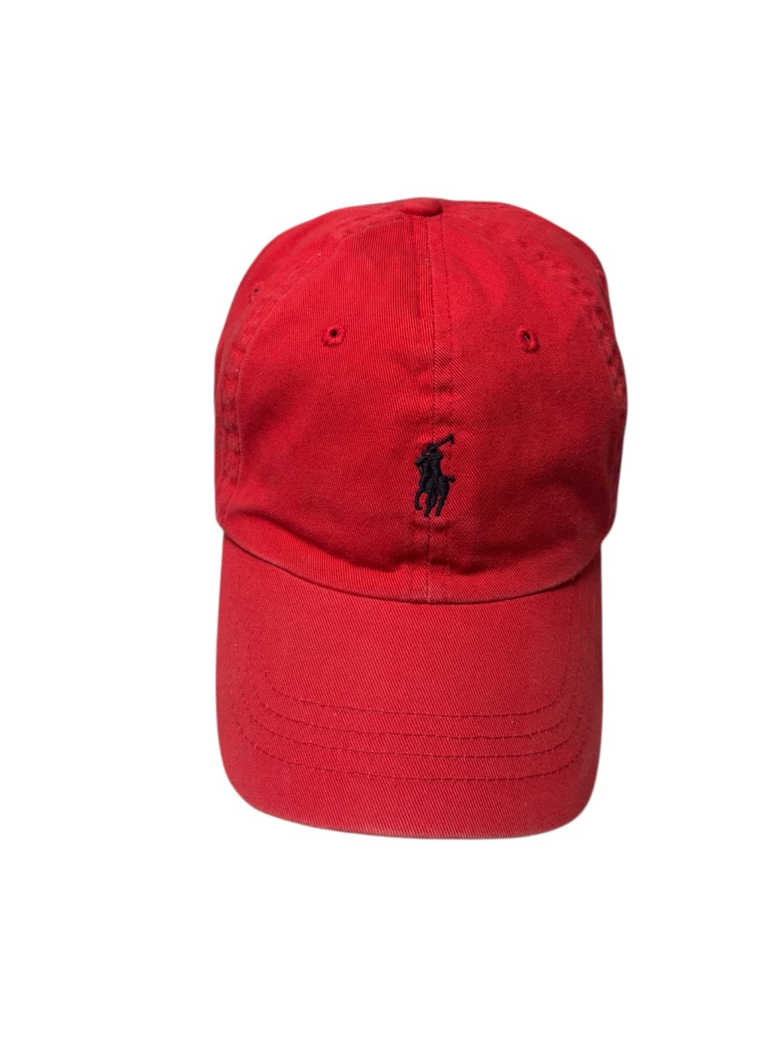 폴로 랄프로렌 빈티지 레드 포니 볼캡 상품이미지4