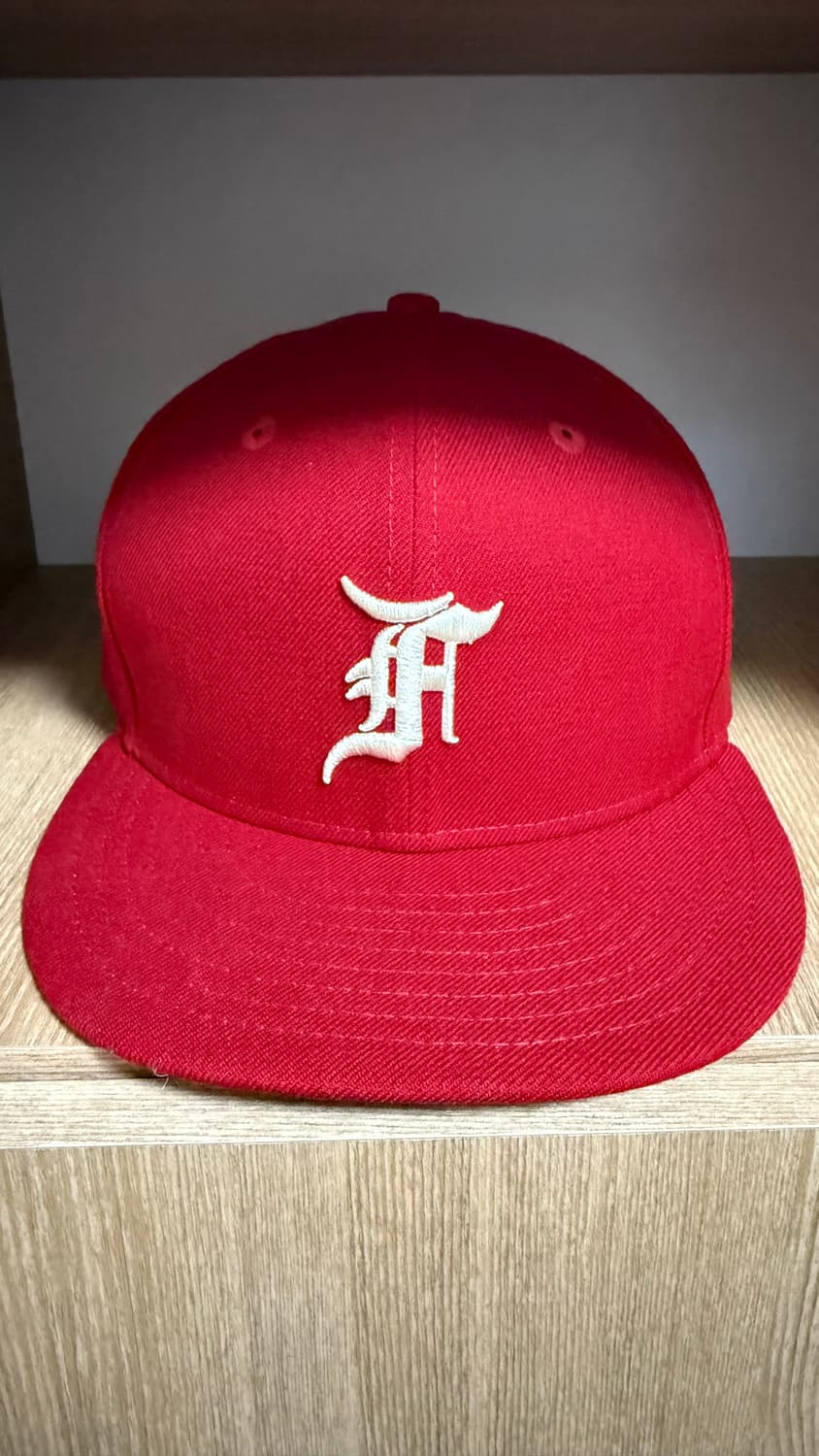 (유일매물)뉴에라 피어오브갓 59FIFTY 레드 캡 7사이즈 상품이미지1