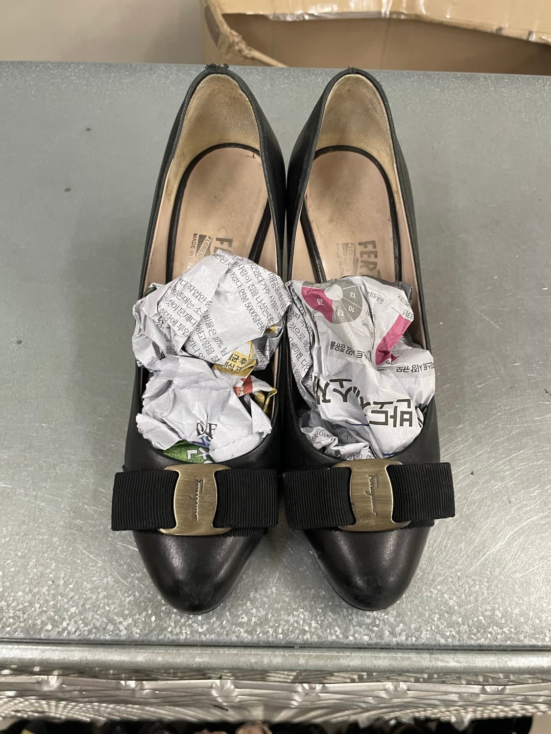 페레가모 파라 펌프스 힐 5D 상품이미지5