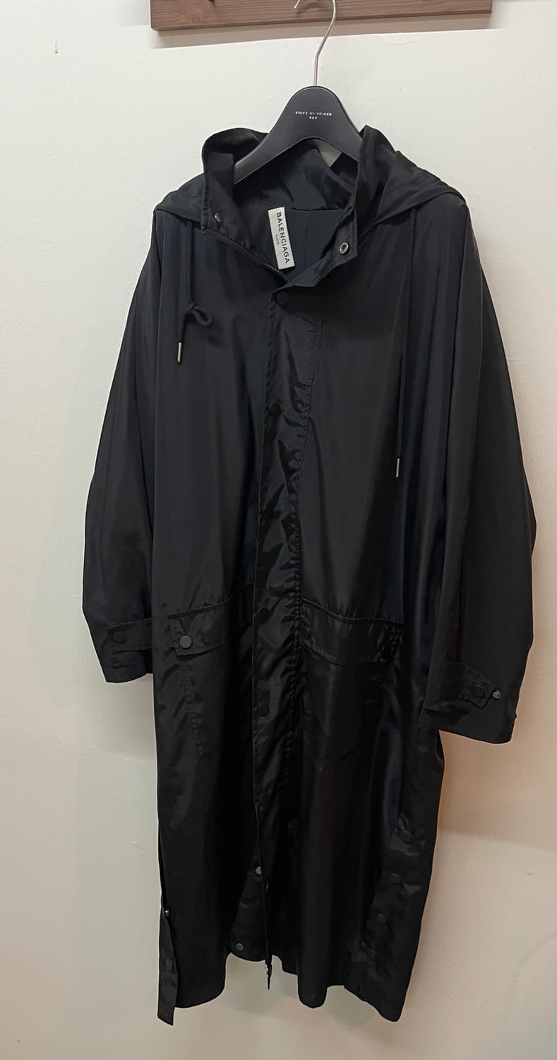 발렌시아가 블랙 야상 바람막이 자켓 점퍼 상품이미지1