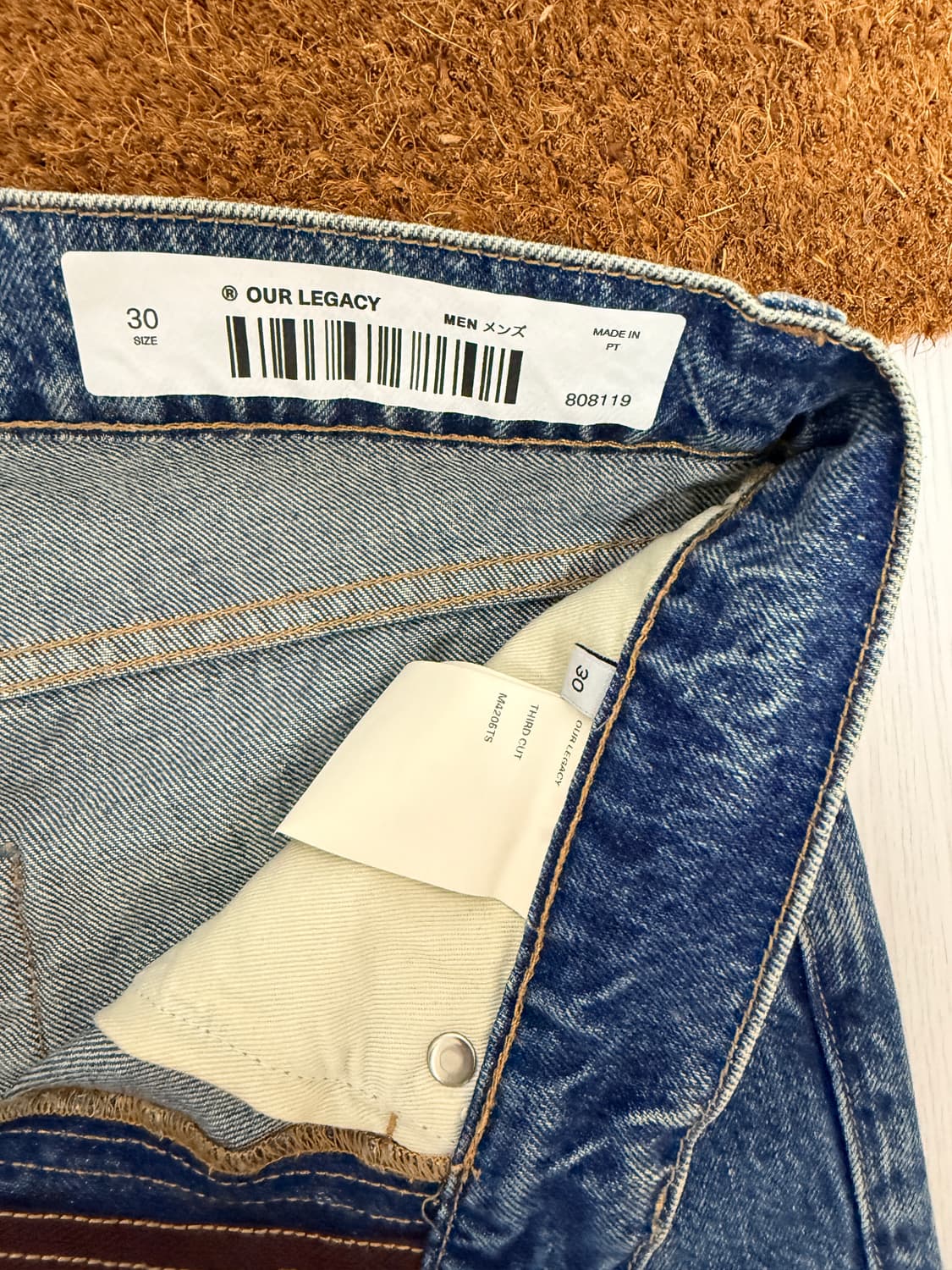 아워레가시 써드컷 슬래쉬데님 상품이미지2