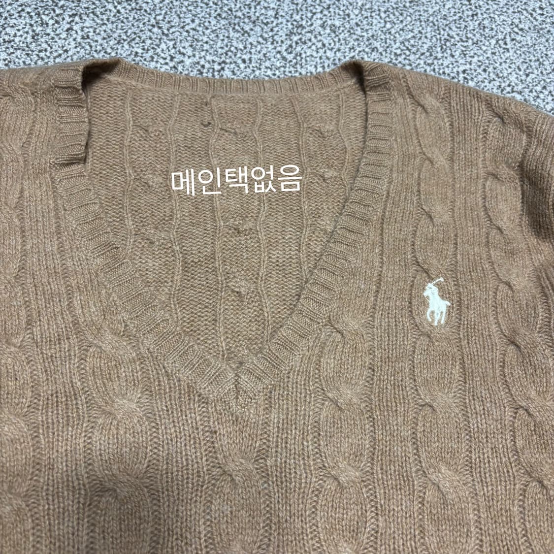 [캐시10울90.택포] Woman's 폴로 랄프로렌 꽈배기 니트 [A] 상품이미지3