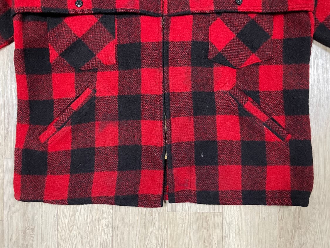 105) 70's 카부스 체크 더블매키노 자켓(미국제)RRL&LVC&폴로 상품이미지6