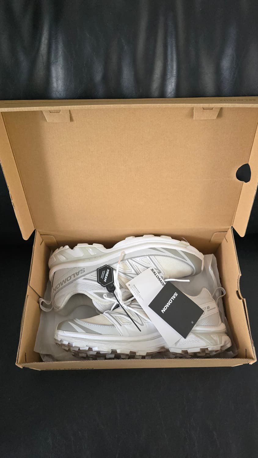 살로몬 XT-6 익스팬스 바닐라 아이스 화이트 상품이미지1