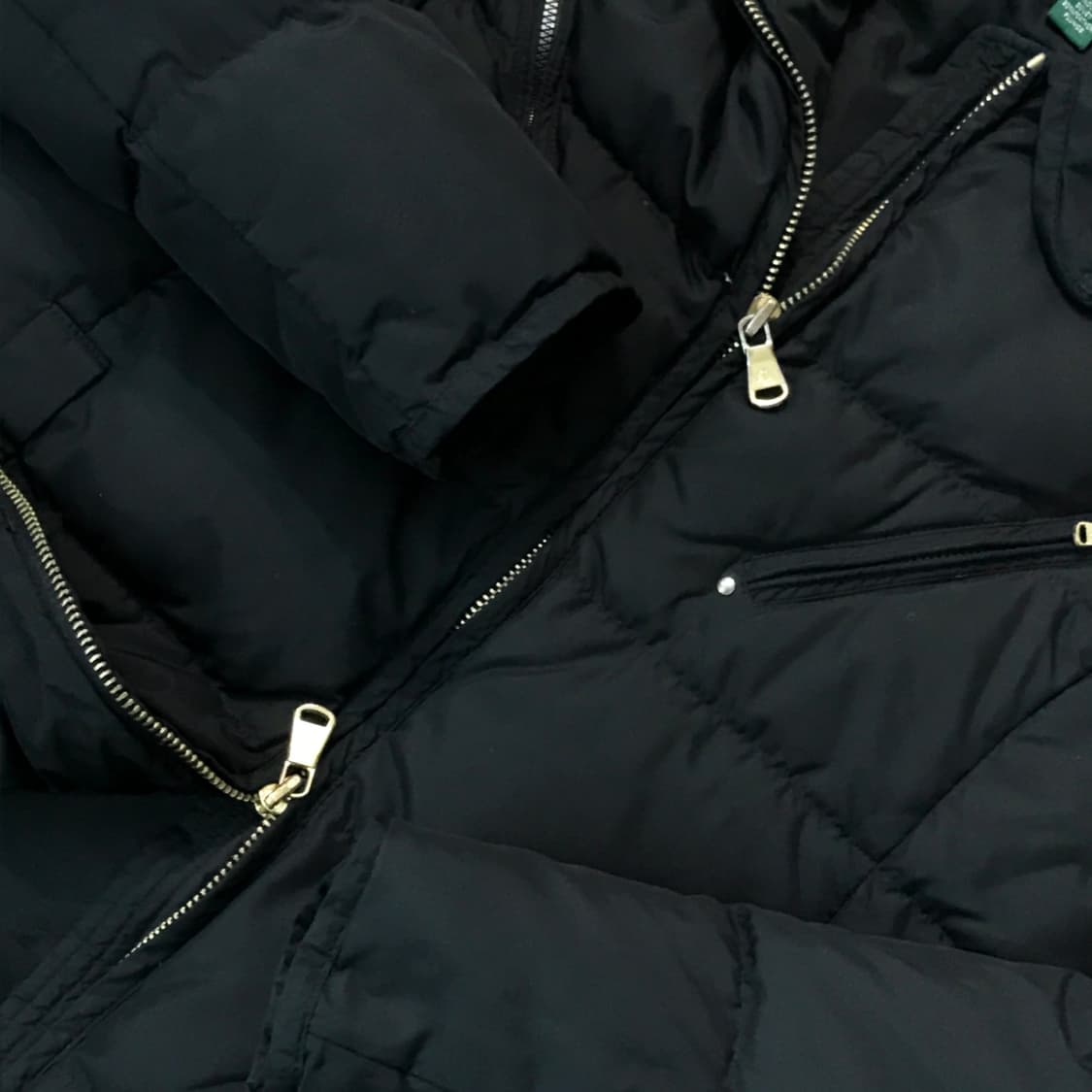 로렌 랄프로렌 블랙 덕다운 후디 패딩 점퍼 여성 55 66 사이즈  상품이미지7