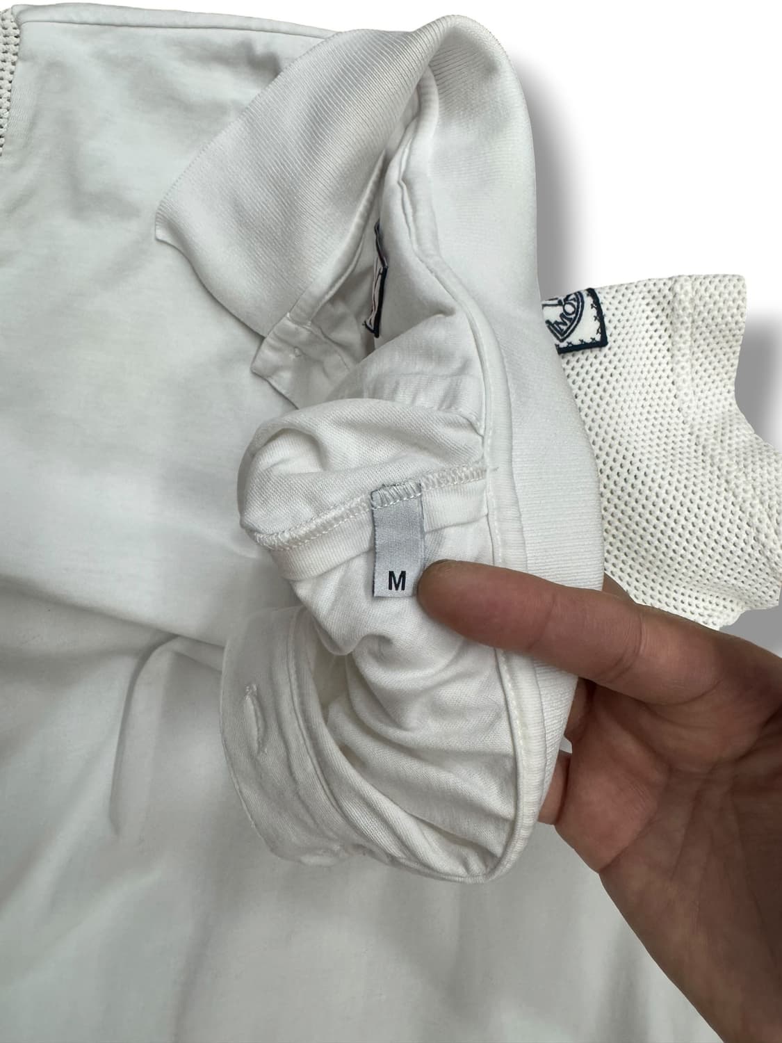 몽클레어 감마블루 카라 티셔츠 made in ITALY (M)  상품이미지6