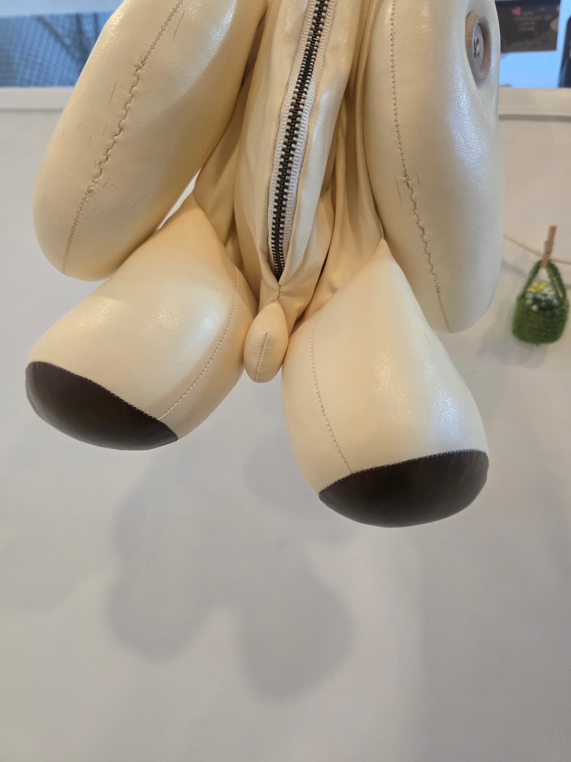 곰돌이 레더토트백 상품이미지7