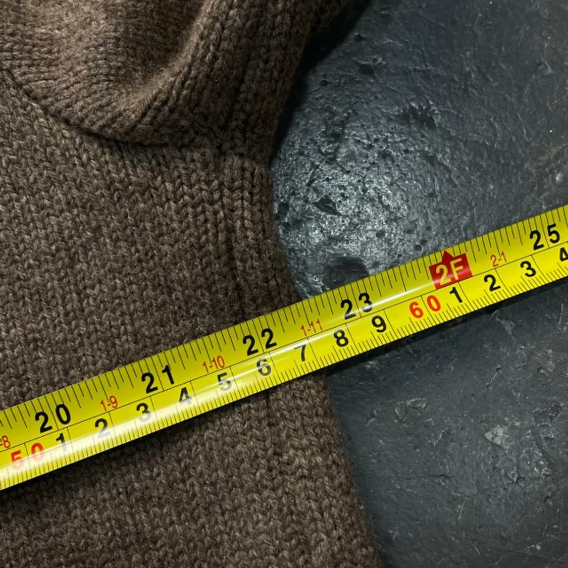 100 빈티지 스웨이드 패치 니트집업  상품이미지7