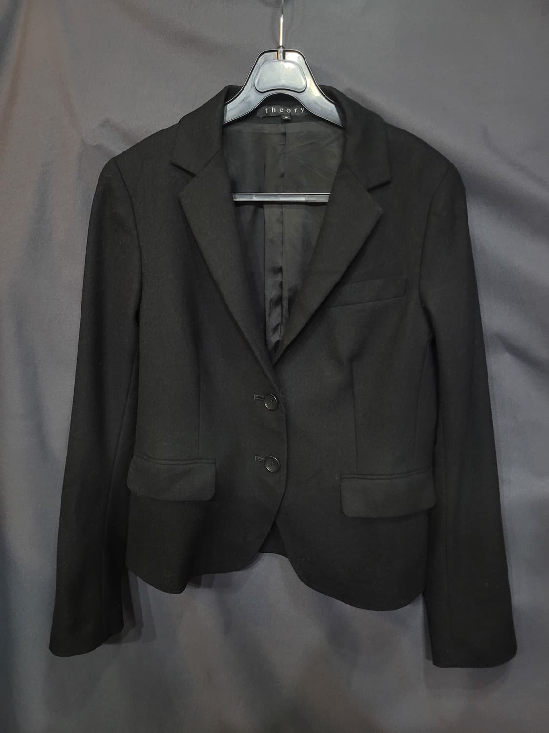 Theory 띠어리 블랙 울 블레이저 자켓  상품이미지1