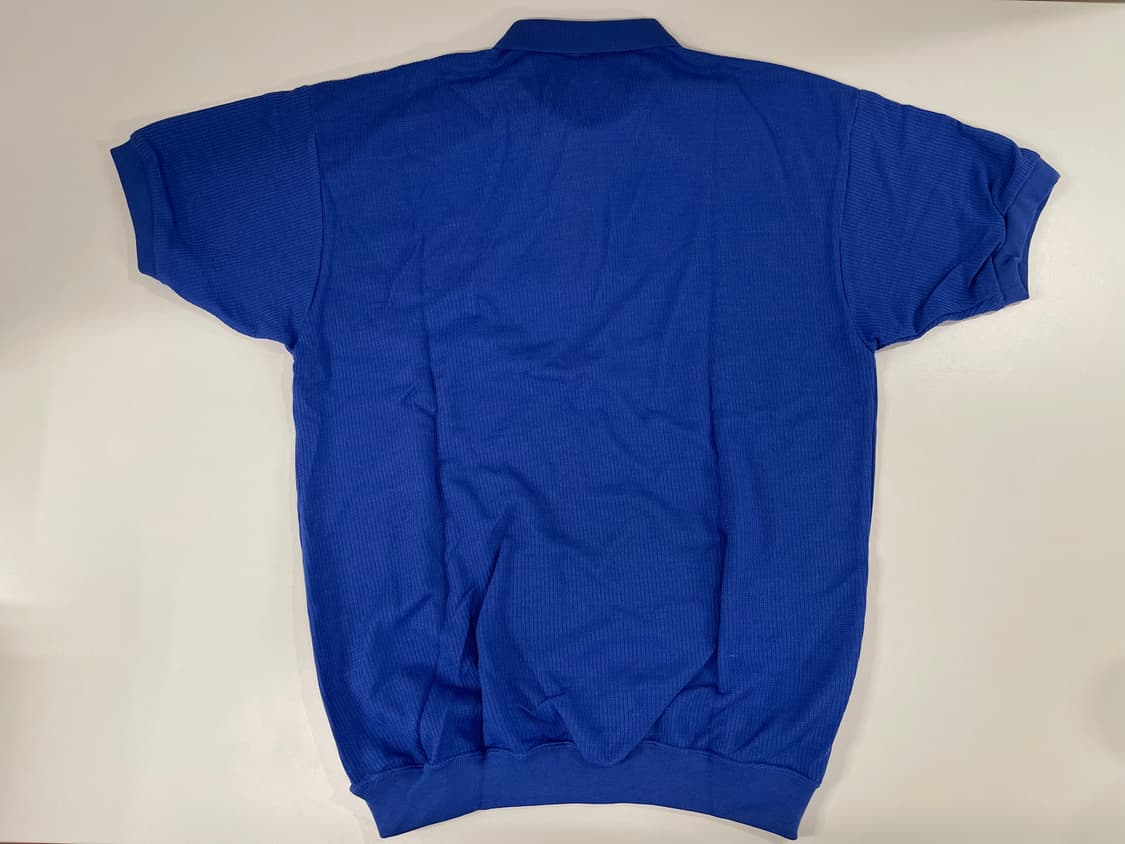 아식스 빈티지 90s 폴로 셔츠 올드 ASICS OLD 1990 블루 L 상품이미지3