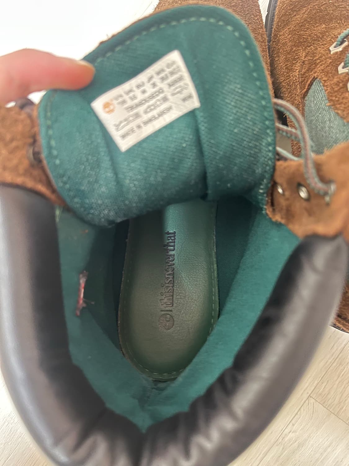 팀버랜드 디스이즈네버댓 6인치 부츠 상품이미지4