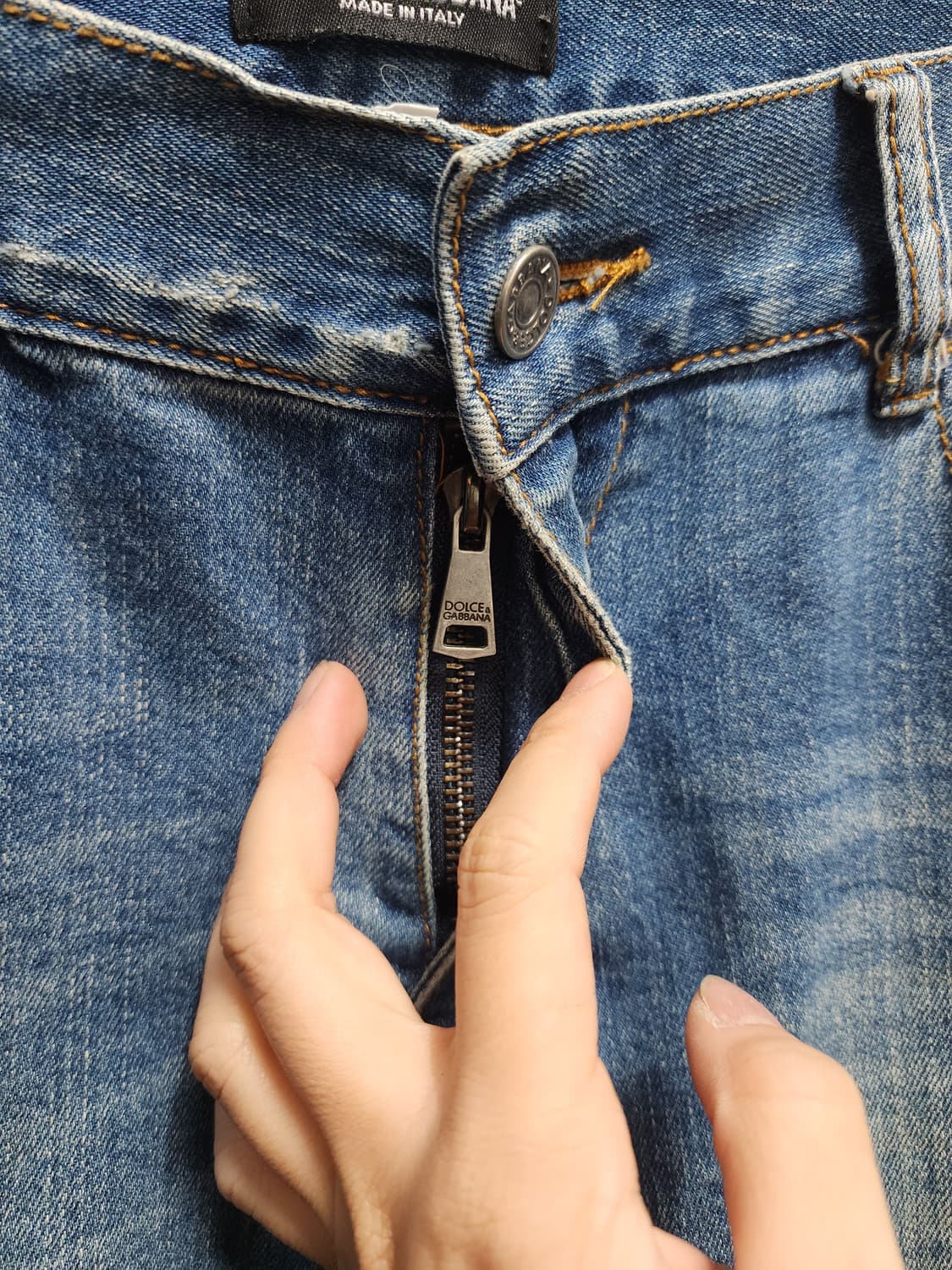 돌체앤가바나 스틸로고 청바지 데님 상품이미지4