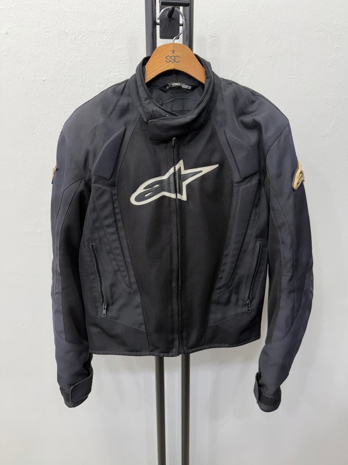 정품) 알파인스타 블랙 오토바이 바이크자켓 S 상품이미지1