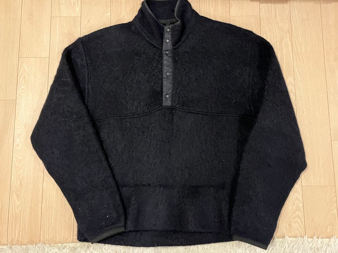 나나미카 모헤어 풀오버 네이비 상품이미지4