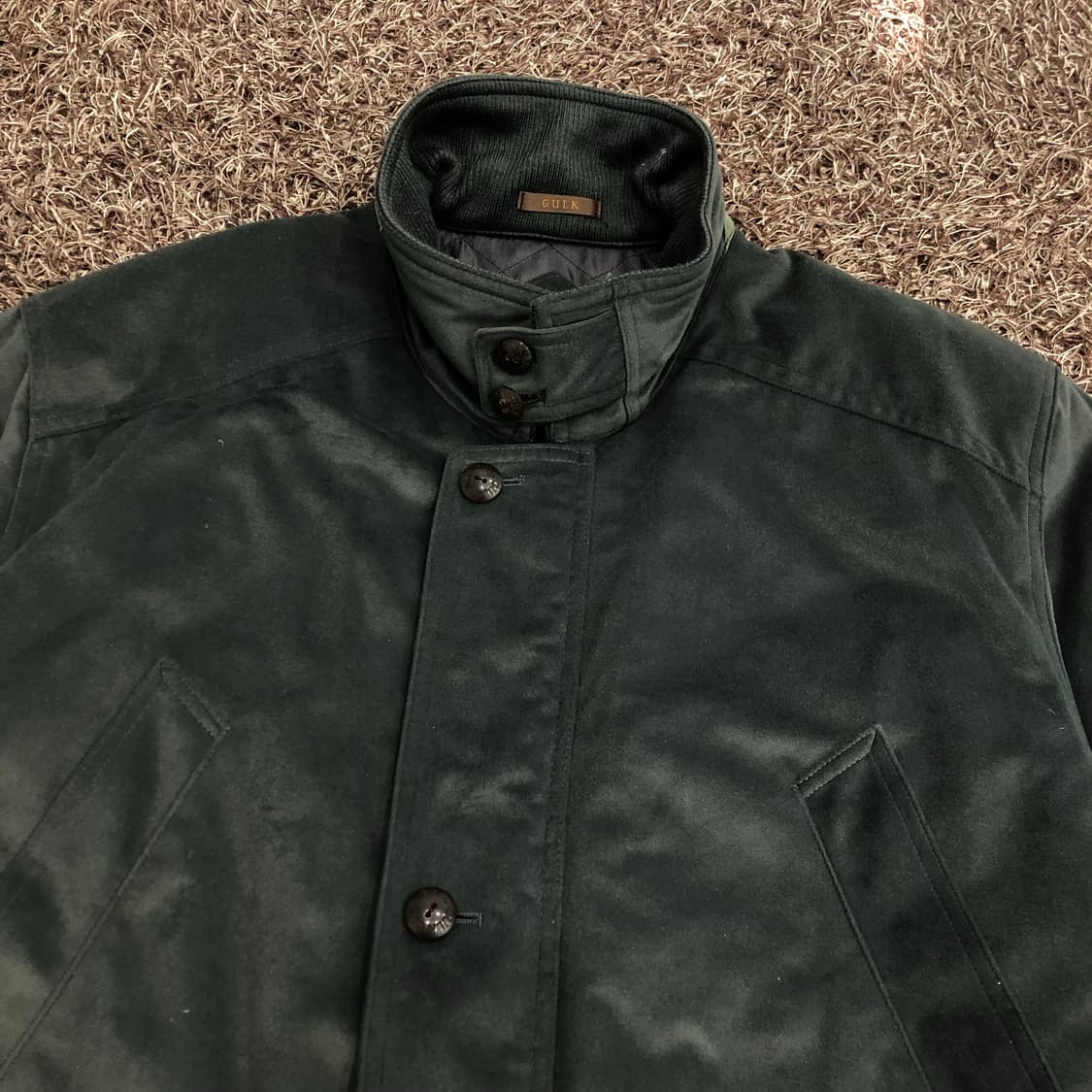 Gulk Jpn 빈티지 하이넥 버튼 헌팅 사파리 필드 자켓 상품이미지3