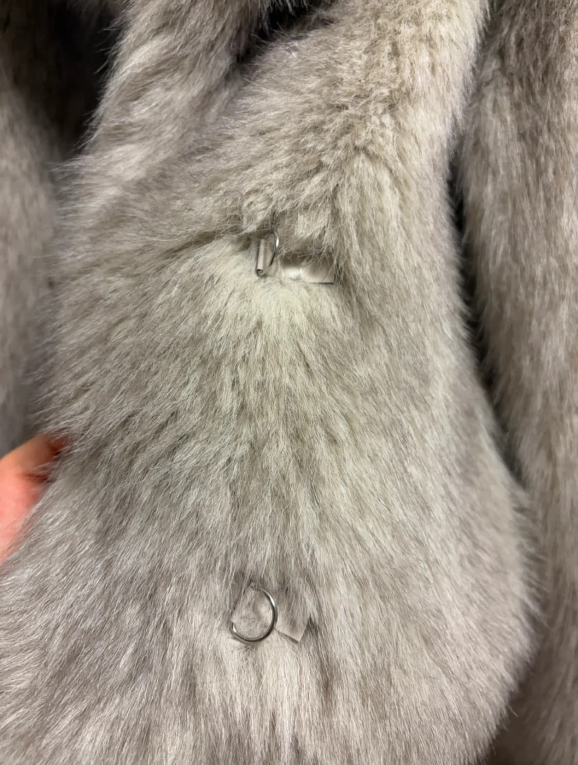 FORMAL 베이지 퍼 자켓 상품이미지4