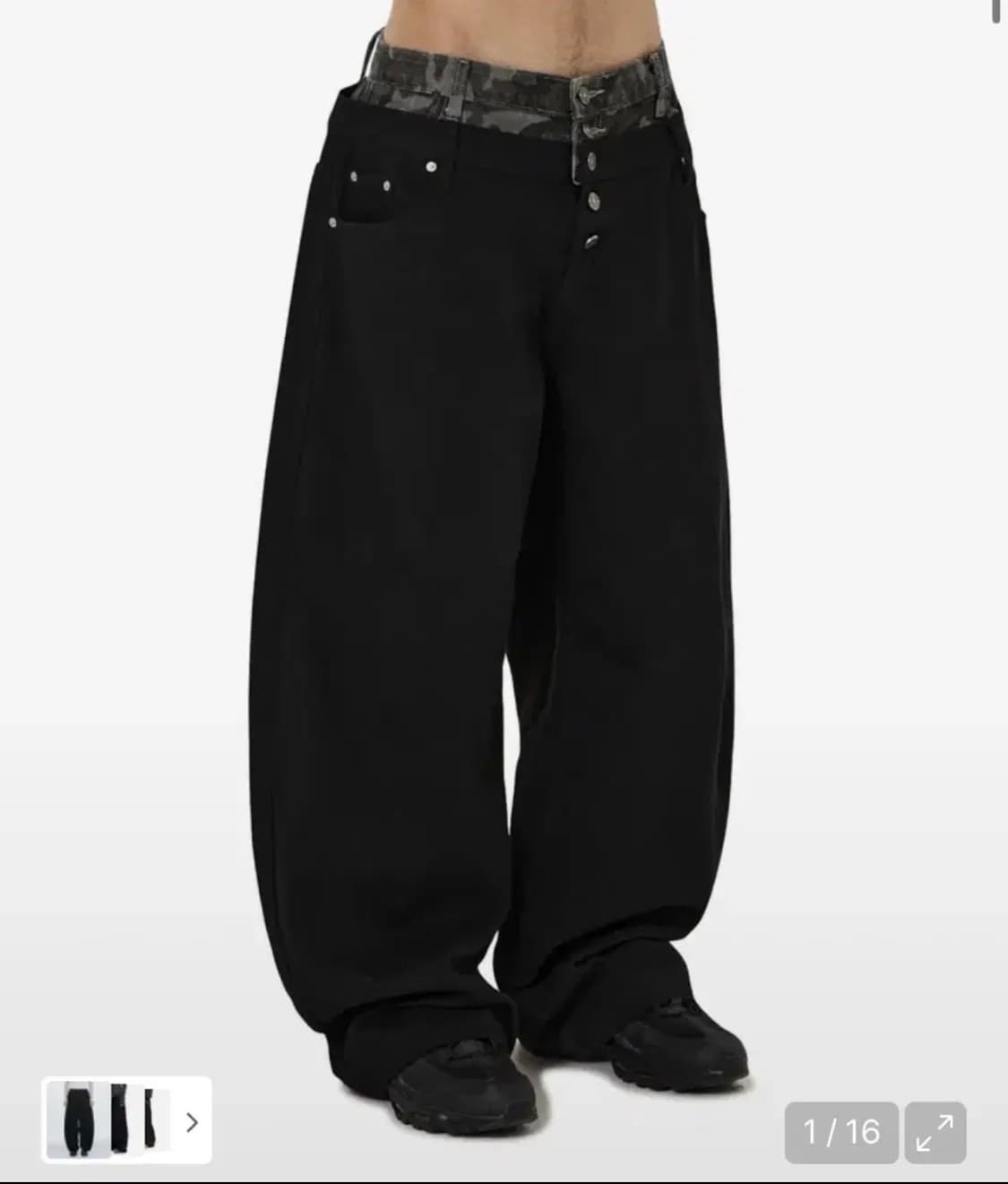 오와이 레이어드 팬츠 상품이미지1