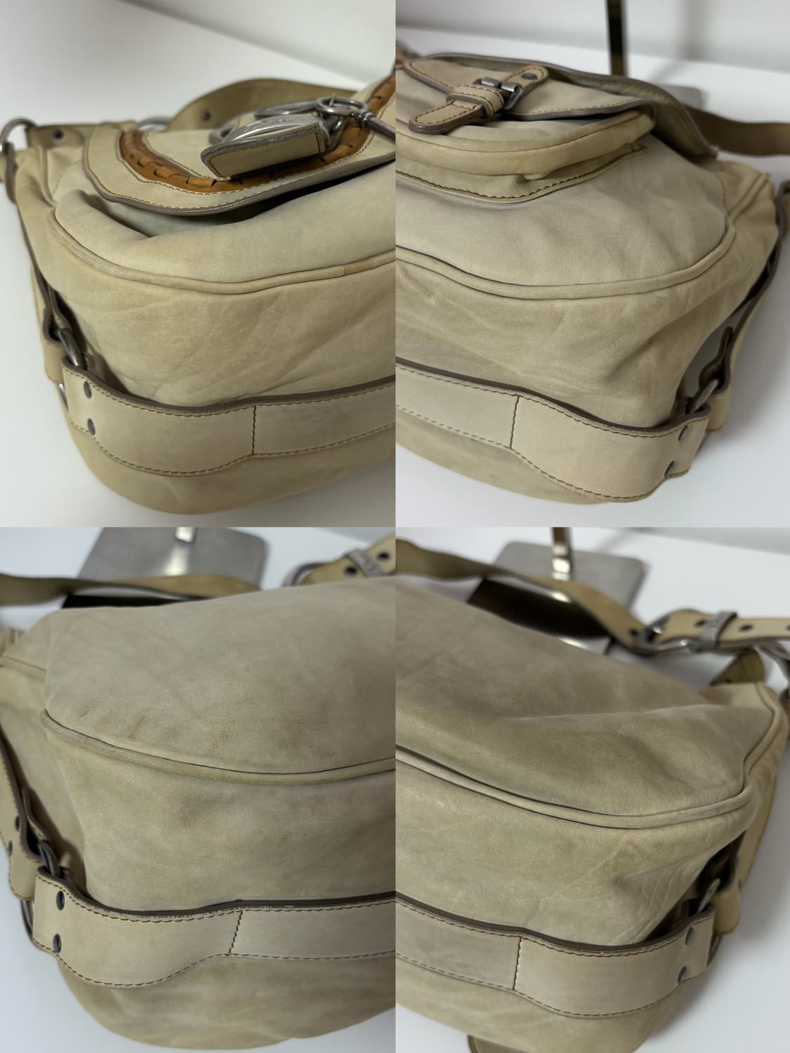 디올 가우초 새들백 베이지 상품이미지10